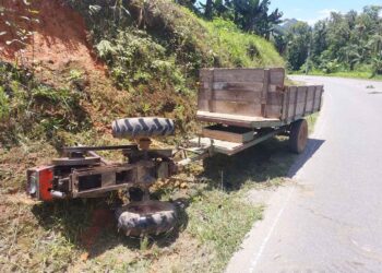 Idoso fica ferido após tobata capotar em Jaraguá do Sul