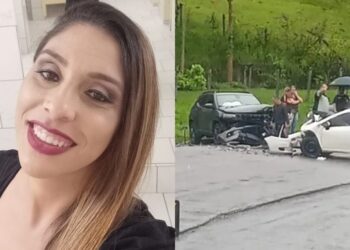 Identificada mulher que morreu em acidente na SC-110, entre Pomerode e Jaraguá do Sul