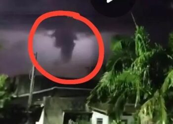 [Vídeo] Tornado atinge cidade de Sombrio, no Sul de Santa Catarina