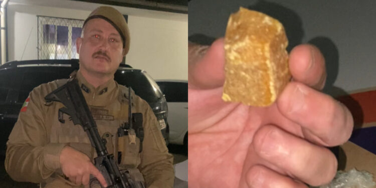 [Vídeo] Adolescente de 17 anos é presa traficando em Jaraguá do Sul: “Estava com crack e maconha”