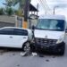 Motorista sofre mal súbito e colide em veículo estacionado em Jaraguá do Sul