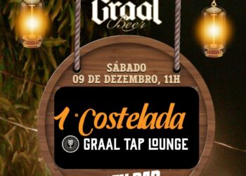 Graal Tap Lounge promove a 1º Costelada Open Bar em comemoração aos 5 anos da Graal Beer