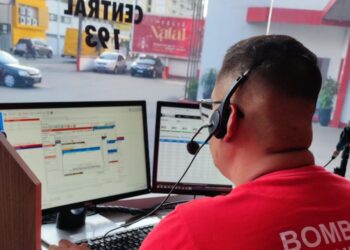 Bebê de 9 dias de vida é salva após orientação de bombeiro em Jaraguá do Sul