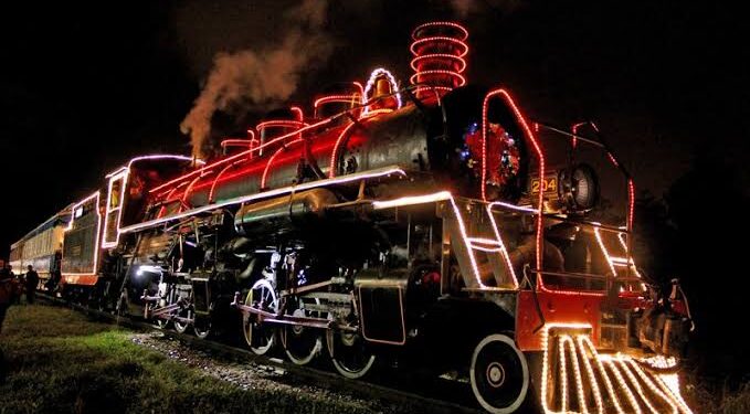 Maria Fumaça com Papai Noel vai passar por Jaraguá do Sul