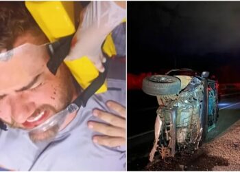 [Vídeo] Zé Neto, da dupla Zé Neto e Cristiano, sofre acidente de carro e passa noite na UTI