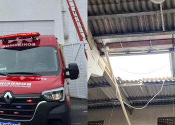 Trabalhador sofre fratura exposta após cair de sete metros de altura em Jaraguá do Sul