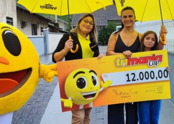 Jaraguaense ganha R$ 12 mil na Trimania