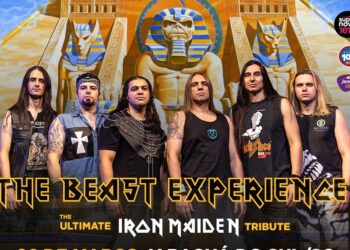 The Beast Experience, tributo ao Iron Maiden, tem apresentação marcada em Jaraguá do Sul