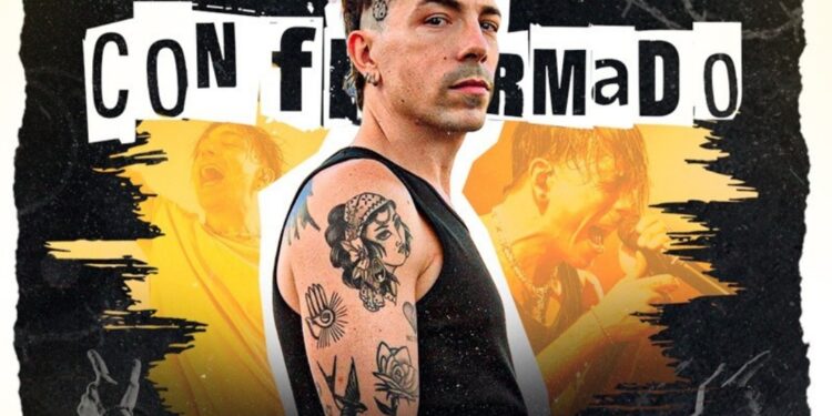 A Voz do NX Zero, Di Ferrero estará em Jaraguá do Sul