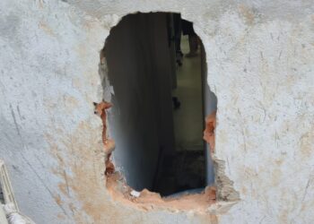 Bandidos fazem buraco na parede e arrombam cofre de Cooperativa em Schroeder