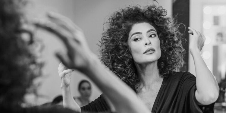 Juliana Paes fotografa para nova campanha da Lunender