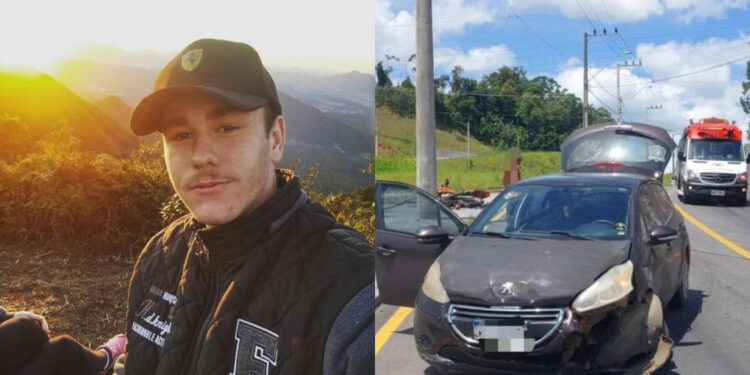 Identificado motociclista que morreu após acidente em Jaraguá do Sul