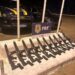 [Vídeo] PRF encontra 10 fuzis escondidos no tanque e lataria de carro na BR-280, em Mafra