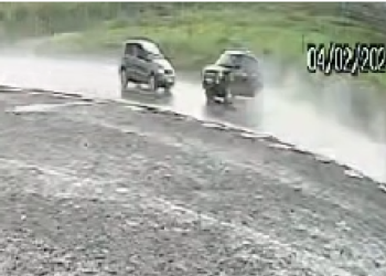 [Vídeo] Jovem morre em acidente na BR-470, em Pouso Redondo