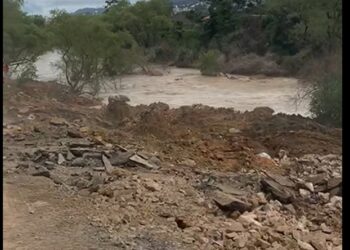 [Vídeo] BR-470 tem novo deslizamento de terra em Rio do Sul