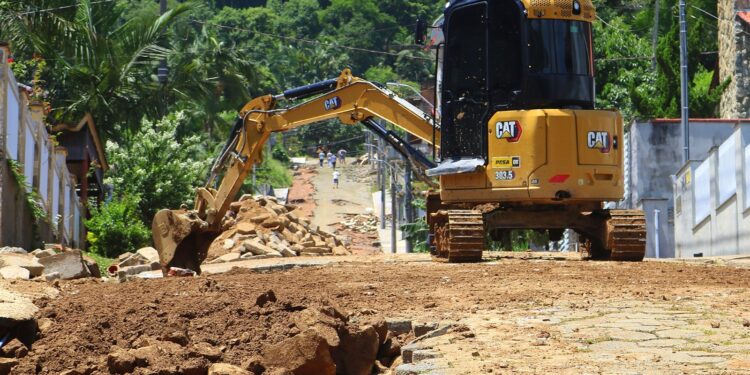 Prefeitura segue com a recuperação das áreas atingidas pela enxurrada em Jaraguá do Sul