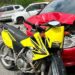 Motociclista fica ferido após acidente com carro em Schroeder