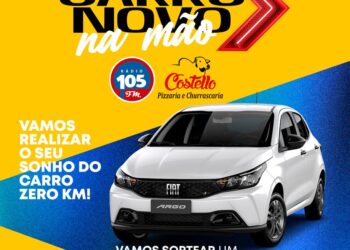 Rádio 105 FM lança promoção “Carro Novo na Mão”