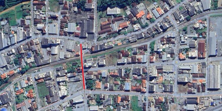 Importante rua do Centro de Guaramirim terá interdição nesta semana