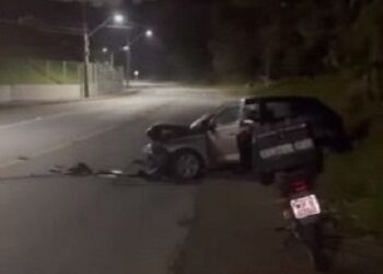 Motorista embriagado é preso após provocar acidente em Jaraguá do Sul