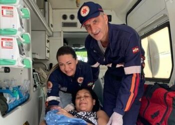 Bebê nasce na ambulância do SAMU em Jaraguá do Sul