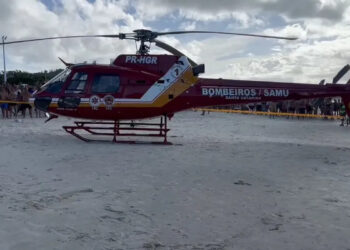Idoso argentino morre após sofrer mal súbito em praia de Santa Catarina