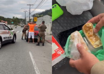 [Vídeo] “Primos do crack” são presos após operação da PM em Jaraguá do Sul