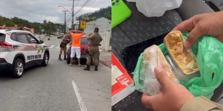 [Vídeo] “Primos do crack” são presos após operação da PM em Jaraguá do Sul