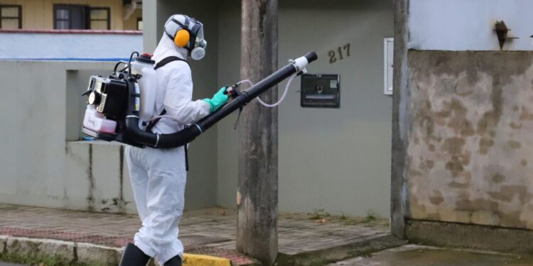 Fumacê será aplicado em outro bairro de Jaraguá do Sul nesta quinta-feira (07)