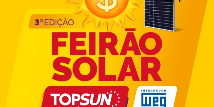 Topsun realiza 3º Feirão Solar neste fim de semana em Jaraguá do Sul