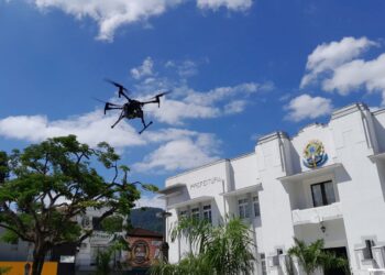 Jaraguá do Sul começa a utilizar drones em vistorias de combate à dengue