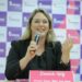 Manu Wolff é lançada pelo Podemos como pré-candidata a prefeita de Jaraguá