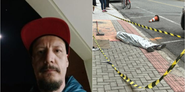 Identificado pintor que morreu após sofrer descarga elétrica em Jaraguá do Sul