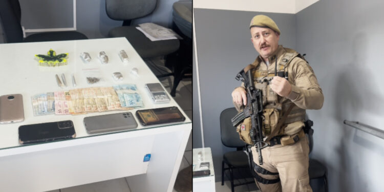 [Vídeo] Após três dias, adolescente é preso novamente por tráfico de drogas em Jaraguá do Sul