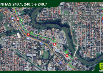 Novo binário provoca alteração no transporte coletivo de Jaraguá do Sul