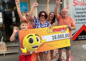 Dez moradores da região de Jaraguá do Sul faturam prêmios na Trimania