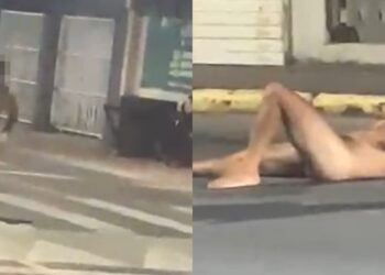 [Vídeo] ‘Peladão’ causa confusão em Barra Velha