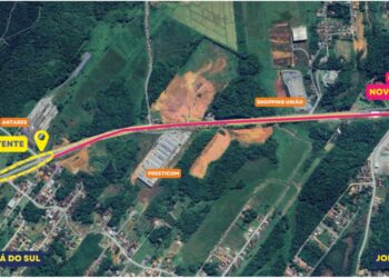 DNIT alerta para alterações no trânsito na BR-280 e na Rodovia do Arroz, em Guaramirim