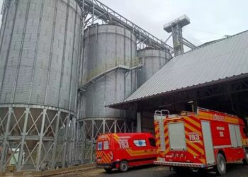Dois jovens trabalhadores morrem soterrados em silo de grãos em SC