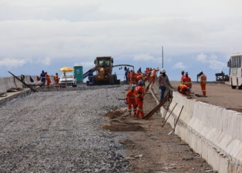 Viaduto do Guamiranga, em Guaramirim, deve ser liberado no fim do mês