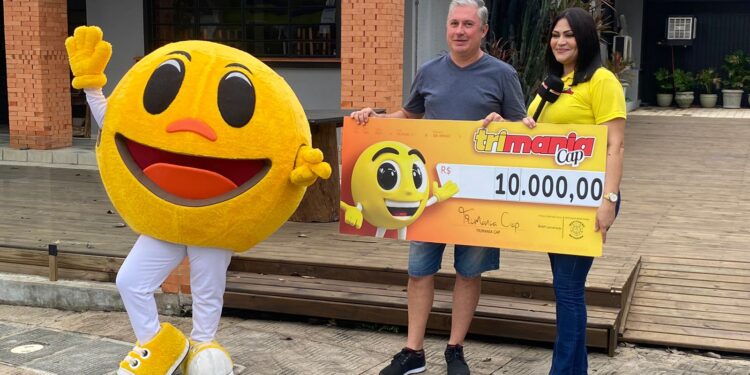 Jaraguaense ganha R$ 10 mil na Trimania