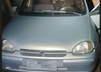 Carro furtado é recuperado em Corupá