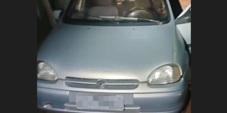 Carro furtado é recuperado em Corupá