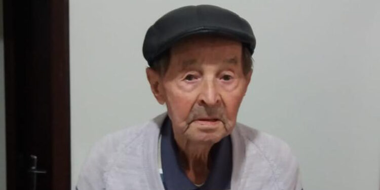 Nono Martini de Guaramirim morre aos 102 anos