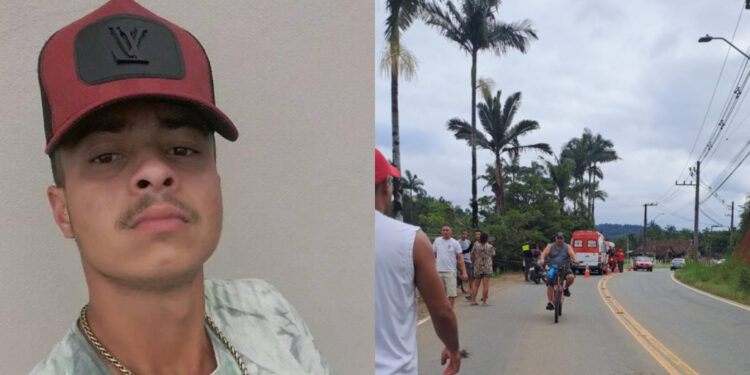 Identificado motociclista que morreu ao bater em cerca e árvores em Jaraguá do Sul