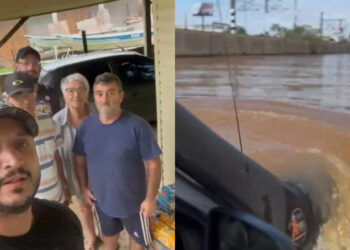 [Vídeo] Morador de Guaramirim ajuda atingidos pelas enchentes no Rio Grande do Sul