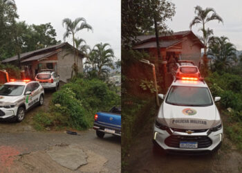 [Fotos] Mulher é morta a facadas em Guaramirim