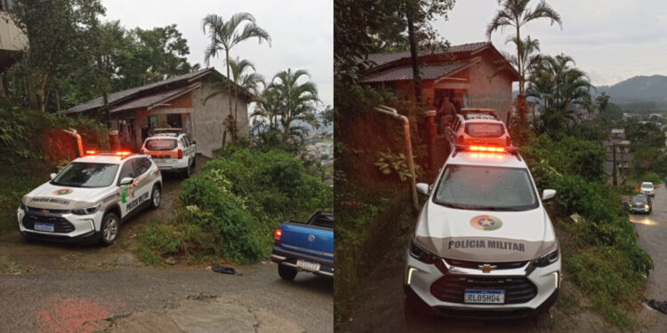 [Fotos] Mulher é morta a facadas em Guaramirim