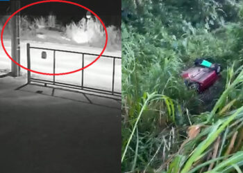 [Vídeo] Câmera registra saída de pista em Guaramirim