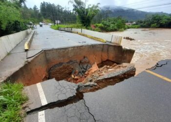 Obras da Ponte da Trindade, entre Jaraguá do Sul e Schroeder, serão retomadas na próxima semana
